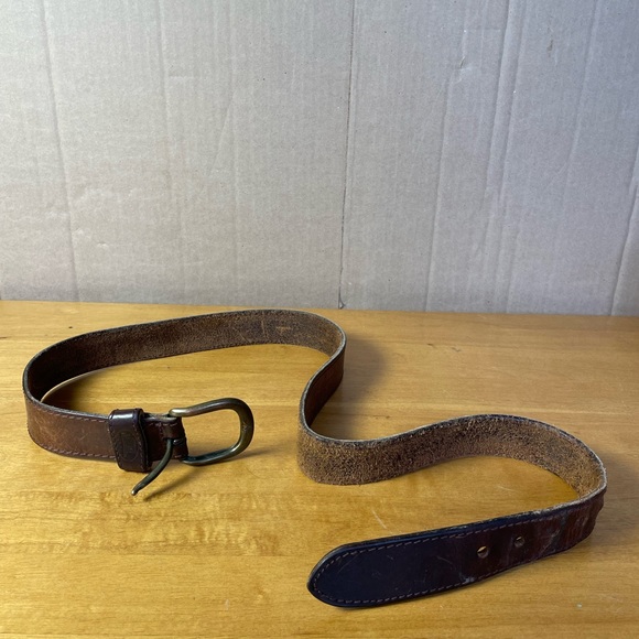 Vintage Leather Belt - Picture 2 of 9